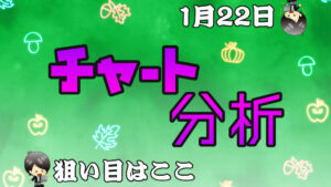 チャート分析（1月22日）