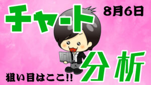チャート分析（8月6日）