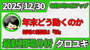 2025年12月30日 ドル円相場分析レポート –年末相場と本日の戦略