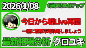 2026年1月8日 ドル円相場分析レポート –本日の戦略