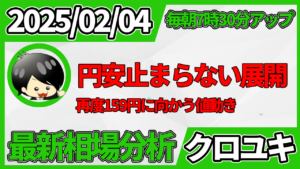 2026年2月4日 ドル円相場分析レポート –本日の戦略