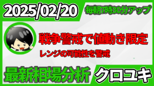 2026年2月20日 ドル円相場分析レポート –本日の戦略
