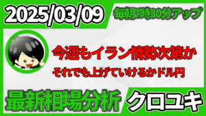 2026年3月9日 ドル円相場分析レポート –本日の戦略