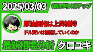 2026年3月3日 ドル円相場分析レポート –本日の戦略