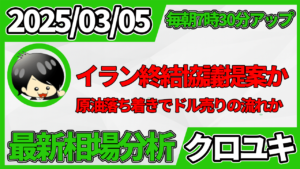 2026年3月5日 ドル円相場分析レポート –本日の戦略