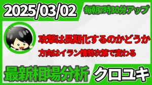 2026年3月2日 ドル円相場分析レポート –本日の戦略