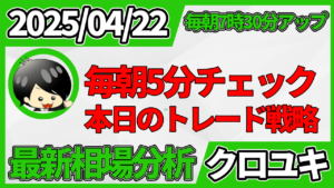 2026年4月22日 ドル円相場分析レポート –本日の戦略