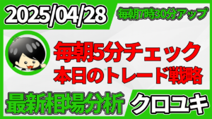 2026年4月28日 ドル円相場分析レポート –本日の戦略