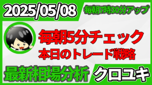 2026年5月8日 ドル円相場分析レポート –本日の戦略